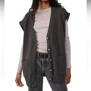Free People Oakleigh Sweater Vest